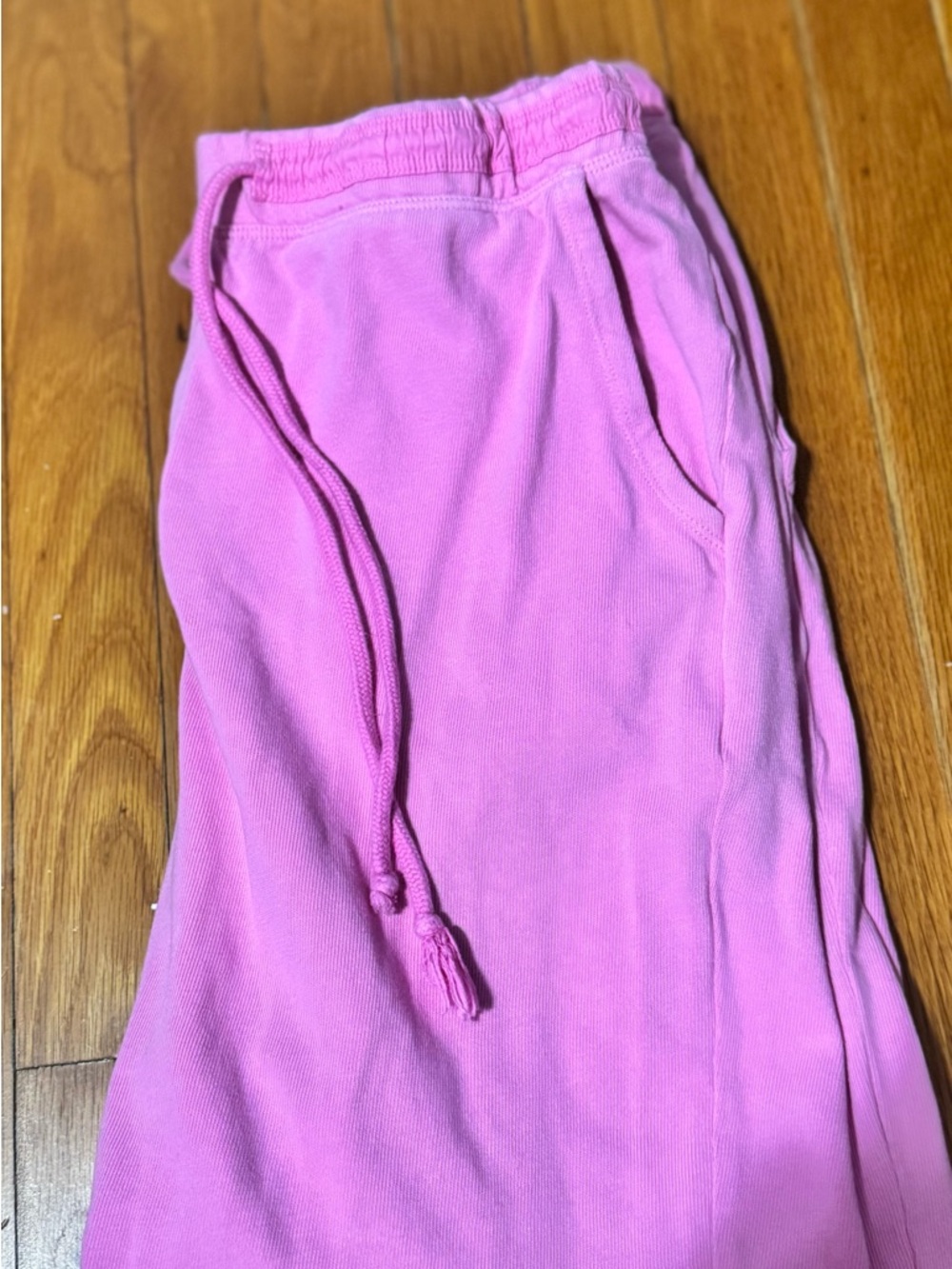 aerie Pink Drawstring Track Pants
